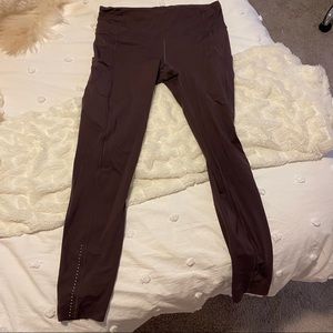 Purple lulu lemon align high rise pant with pockets 25”